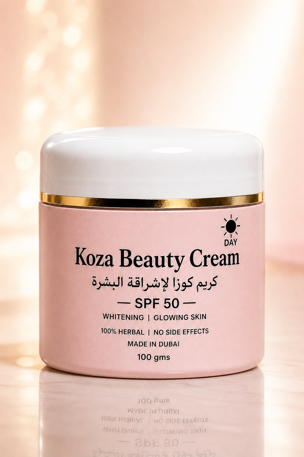 KOZA BEAUTY DAY WHITENING CREAM SPF 50 — 50g / 100g - Image 2
